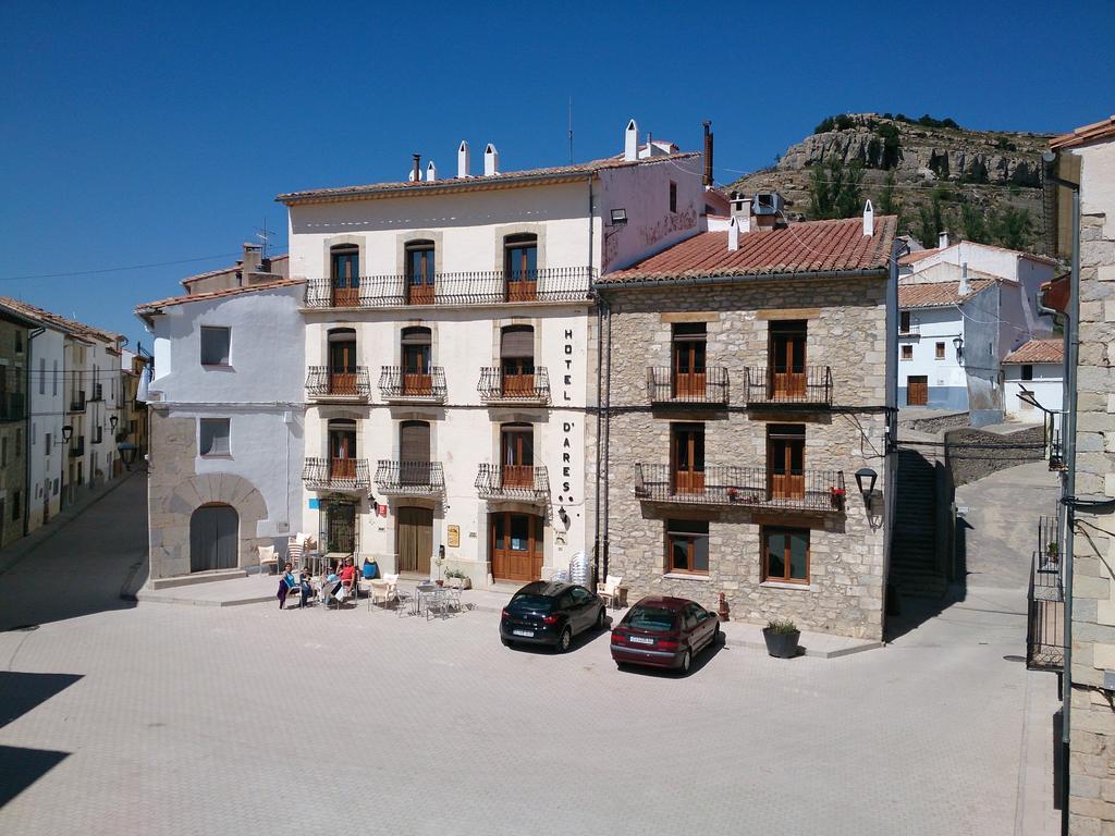 Hotel D'Ares Ares del Maestre 外观 照片